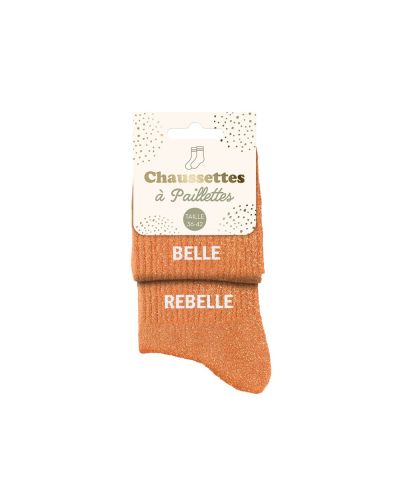 CHAUSSETTES PAILLETTES DUO BELLE REBELLE