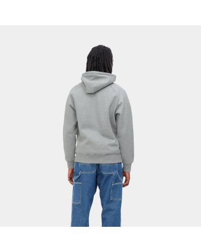 Hooded Chase Sweat grey heather