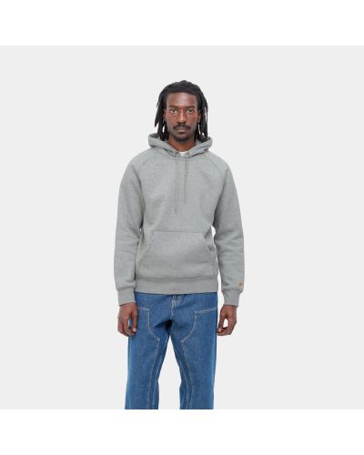 Hooded Chase Sweat grey heather