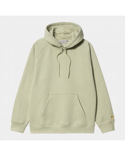 HOODED CHASE SWEAT Agave / Gold