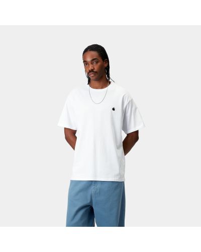 S/S Madison T-Shirt white/ black