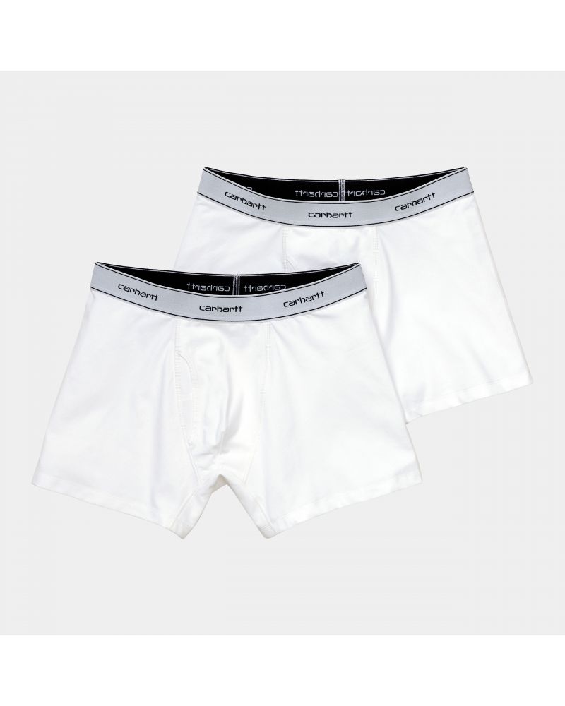 COTTON TRUNKS White + White
