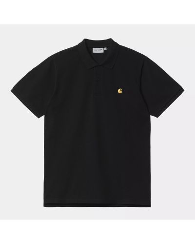 S/S Chase Pique Polo noir