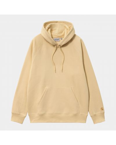 HOODED CHASE SWEAT Citron / Gold