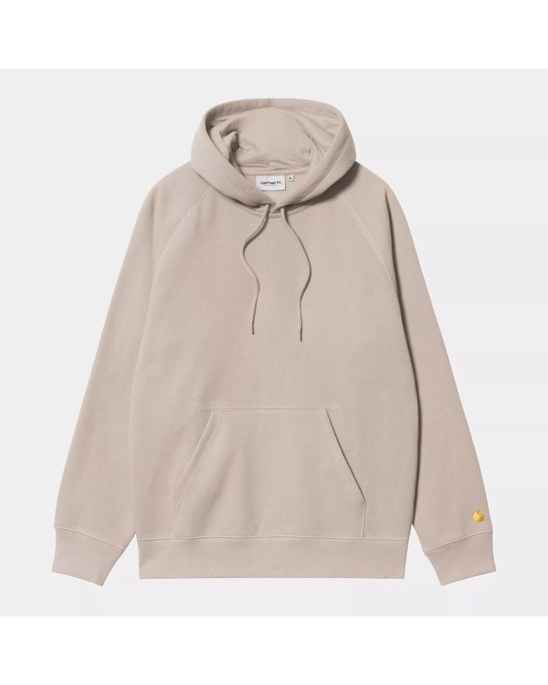 Hooded Chase Sweat beige