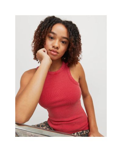 JXFOREST STR SL WASH RIB TOP JRS SN