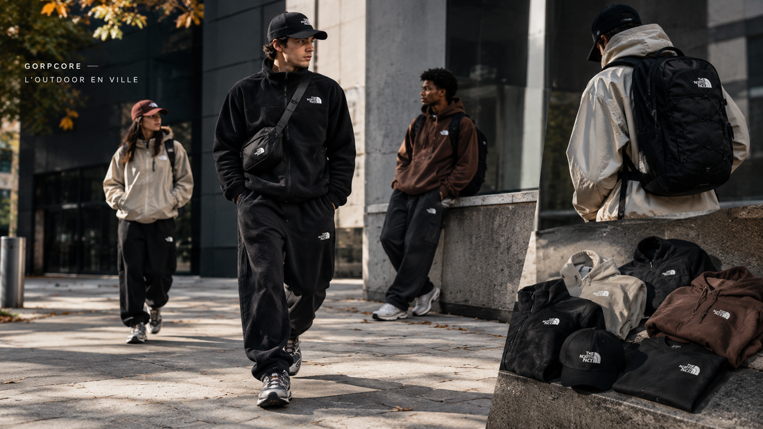 The North Face Evo et Essentials : comment porter le gorpcore cet automne