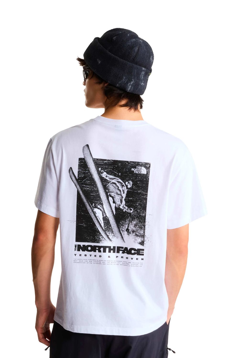 T-shirt unisexe The North Face Tested And Proven - TNF White