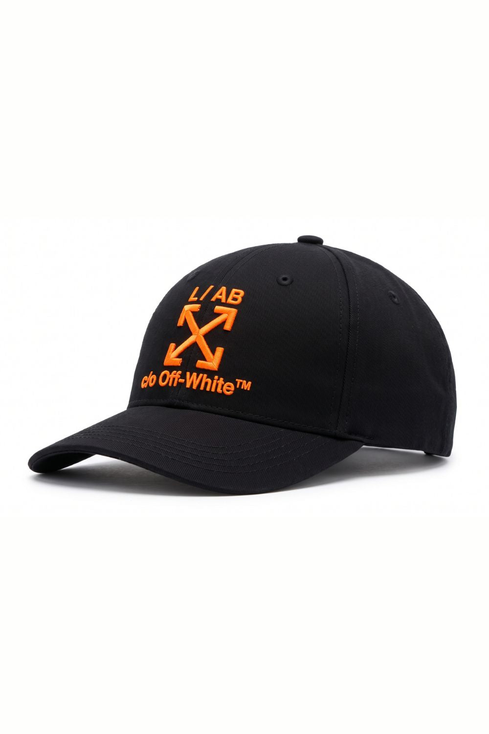 Casquette L/AB Clamp Arrows - Noir/Orange Fluo