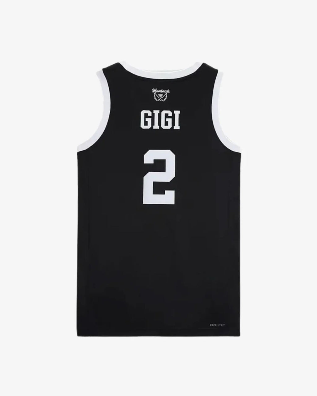 Maillot de basket Nike Mambacita Gigi Bryant femme noir et blanc