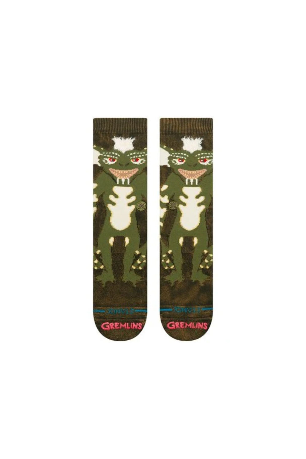 Chaussettes Stance Gremlins Crew - Dark Green Unisexe
