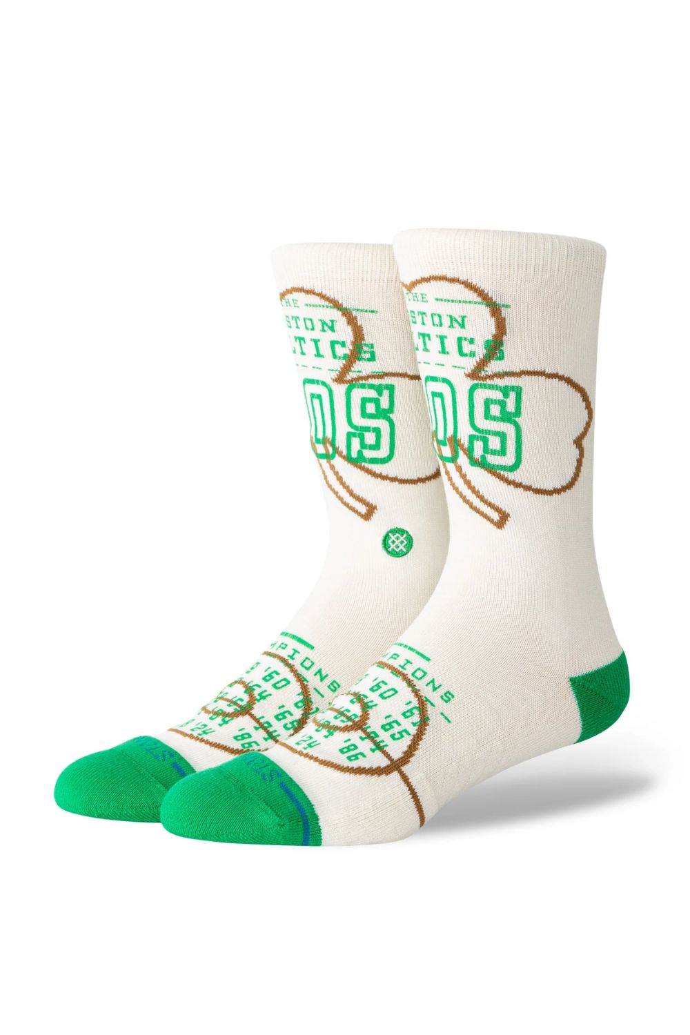 Chaussettes Stance Banner BOS Celtics – Blanc cassé