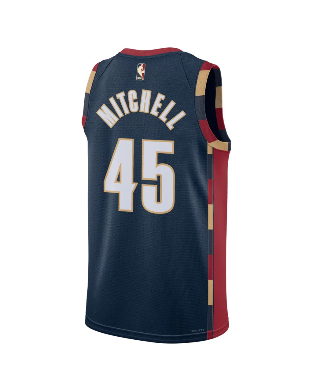 Maillot Nike Cavaliers Donovan Mitchell Hardwood Classics 2025/26 Swingman bleu marine