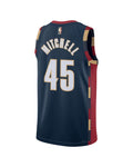 Maillot Nike Cavaliers Donovan Mitchell Hardwood Classics 2025/26 Swingman bleu marine
