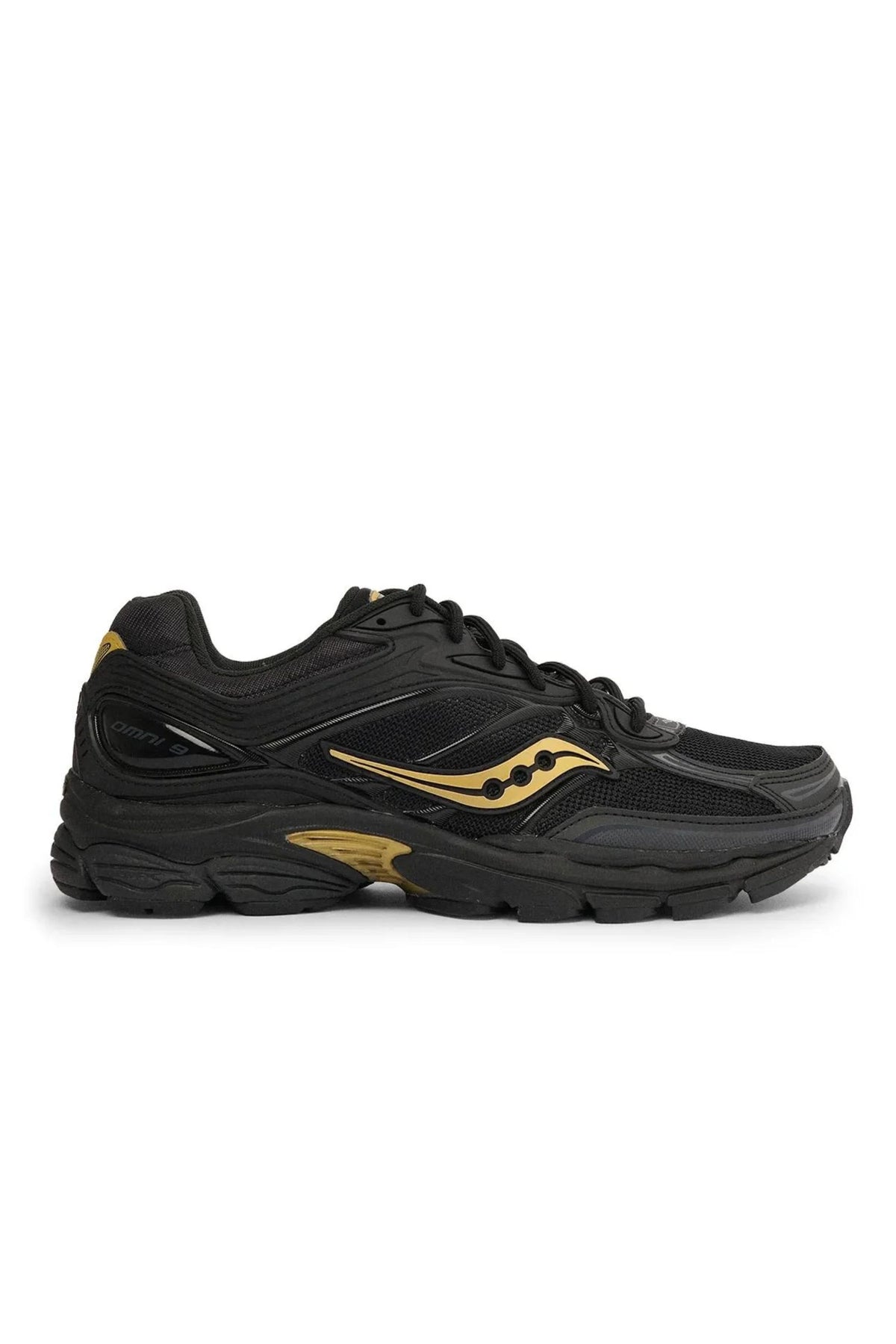Sneakers Saucony ProGrid Omni 9 - Black/Gold Unisexe