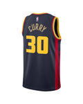 Maillot de basket Nike Warriors Curry City Edition 2024/25 Swingman bleu marine