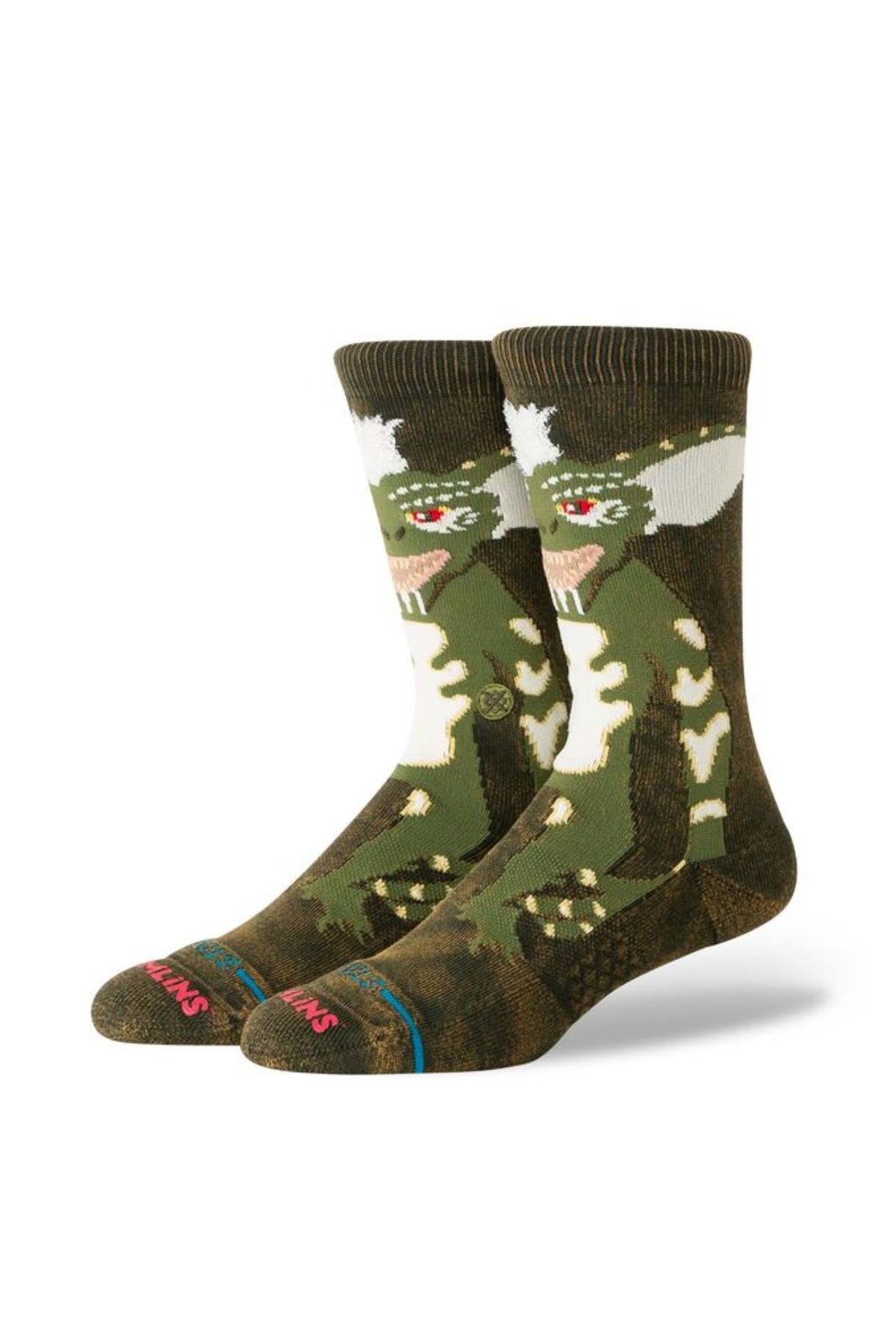 Chaussettes Stance Gremlins Crew - Dark Green Unisexe