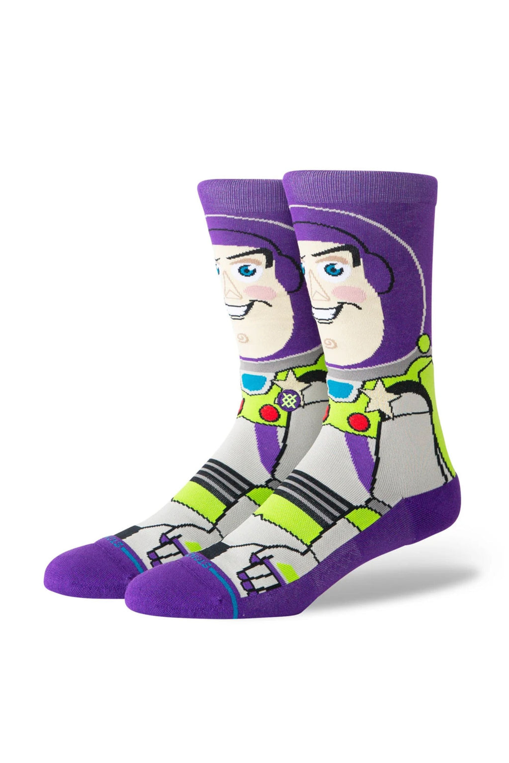 Chaussettes Stance Buzz Crew - Purple Unisexe