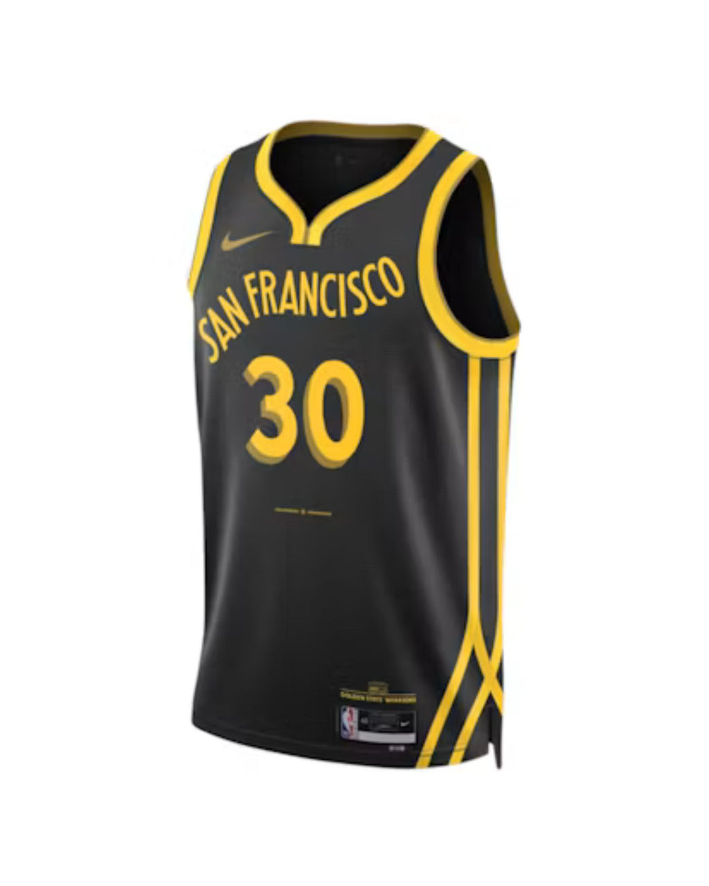 Maillot de basket Nike Warriors Curry City Edition 2023/24 Swingman noir