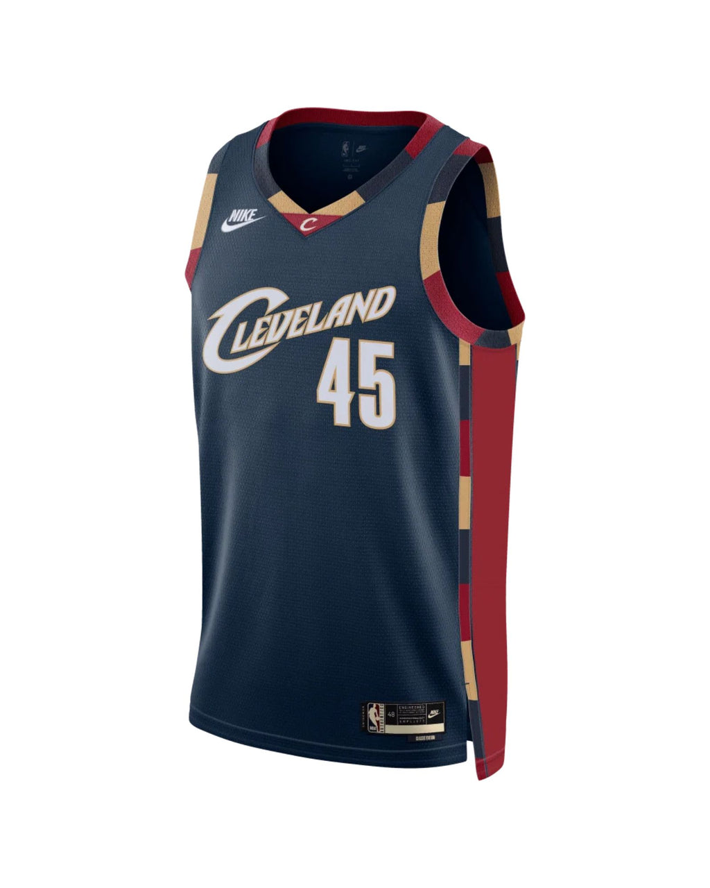 Maillot Nike Cavaliers Donovan Mitchell Hardwood Classics 2025/26 Swingman bleu marine