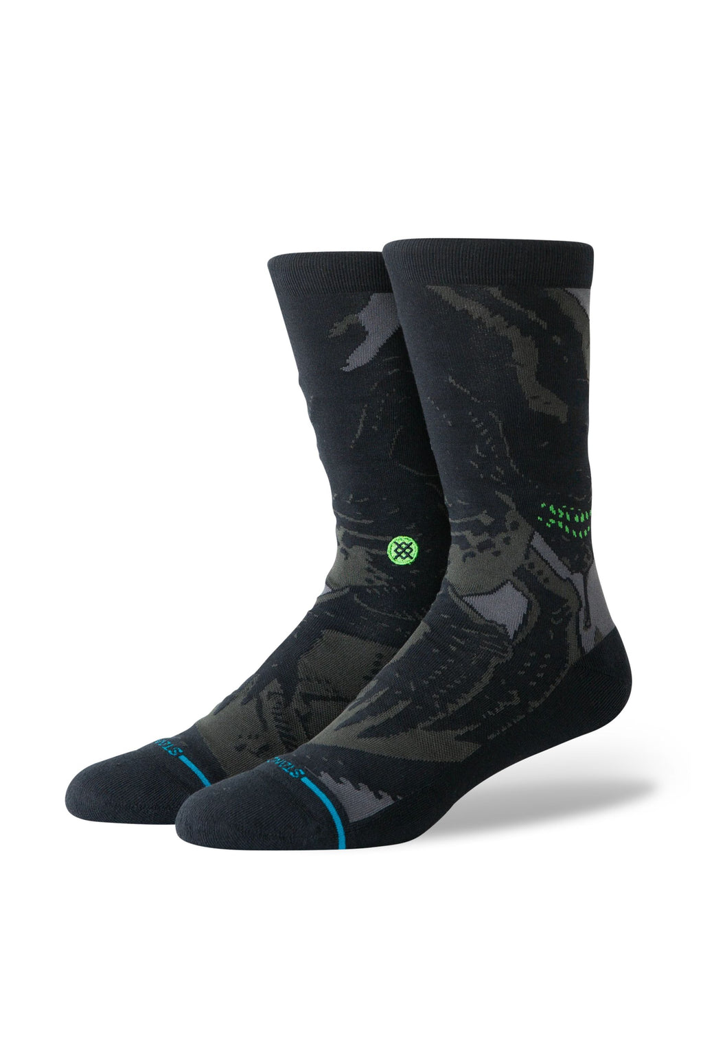 Chaussettes Stance Alien Crew - Black Unisexe