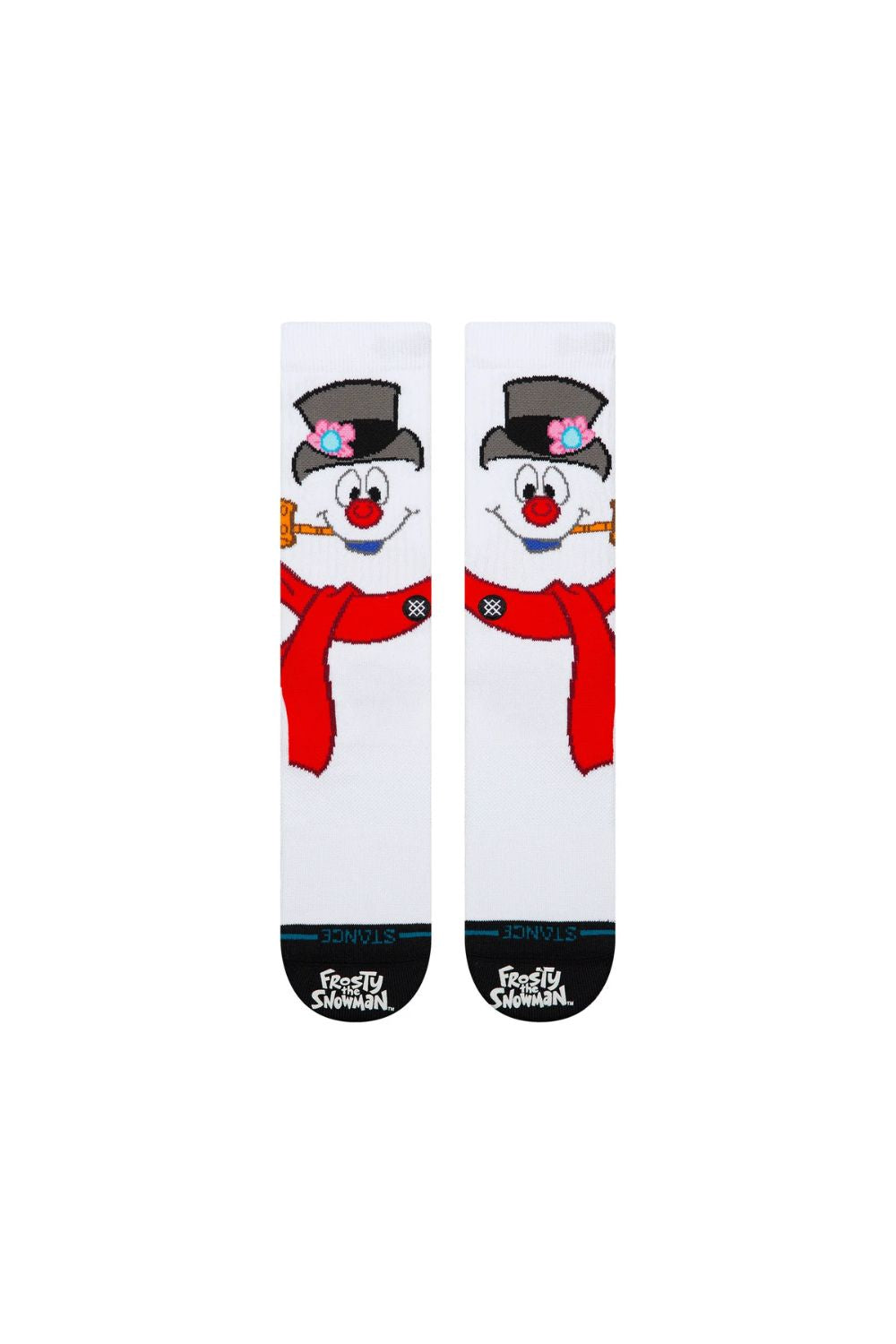 Chaussettes Stance Frosty Crew – Blanc