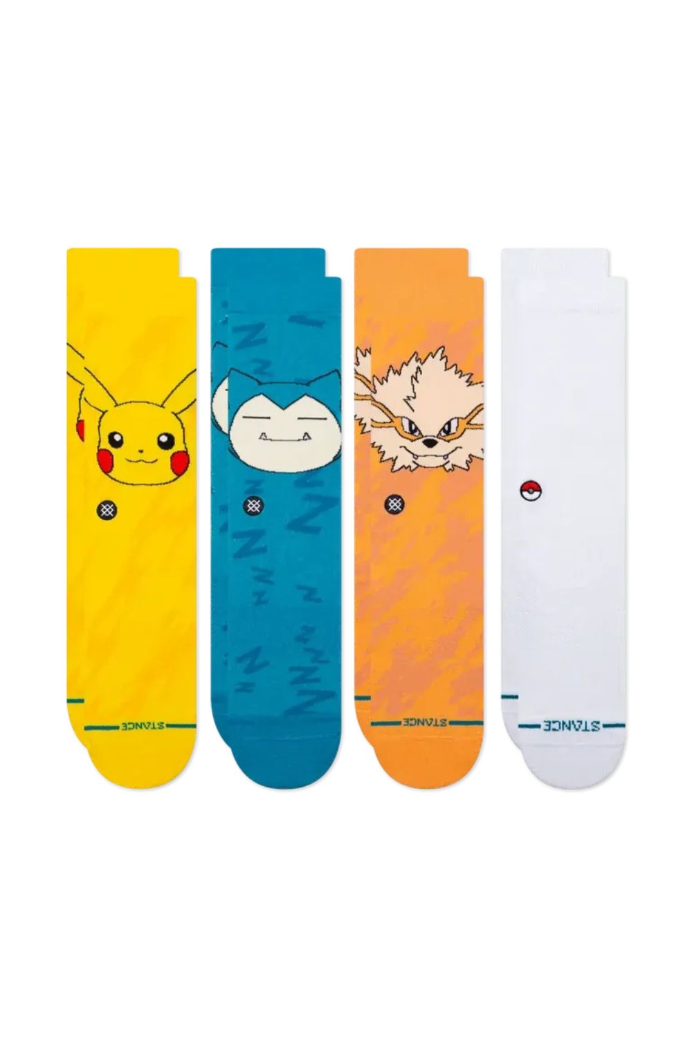Coffret de 4 paires de chaussettes Stance Pokémon Trainer