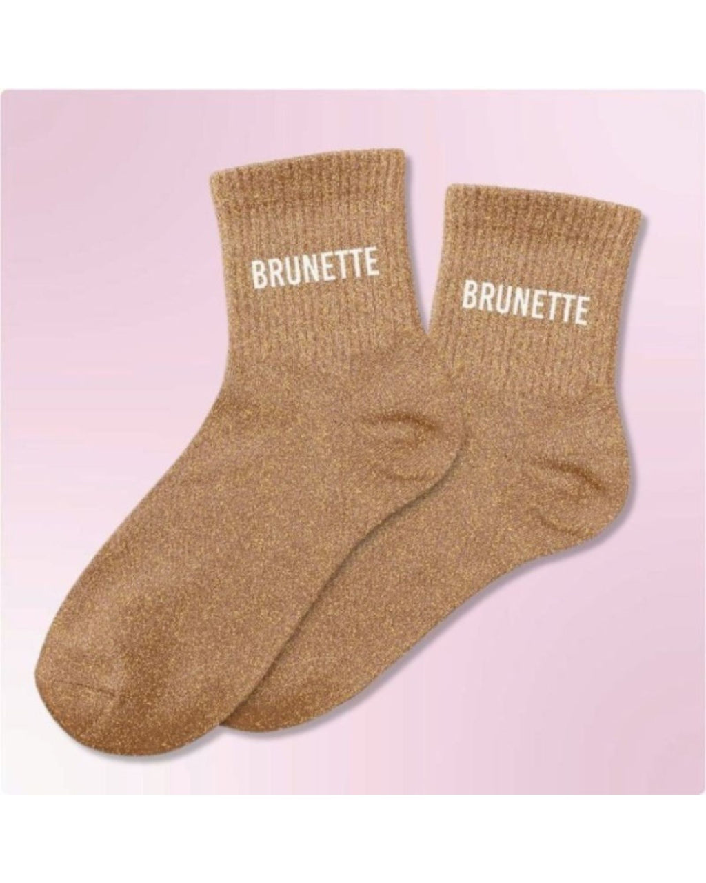 CHAUSSETTES PAILLETTES BRUNETTE