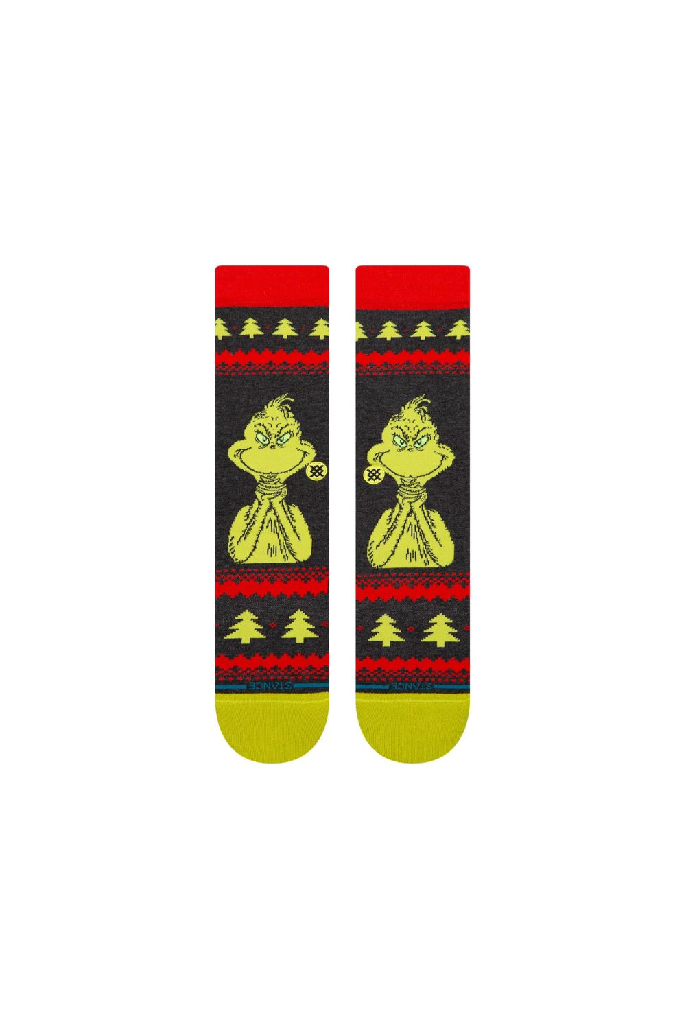 Chaussettes Stance Grinch Sweater Crew – Noir