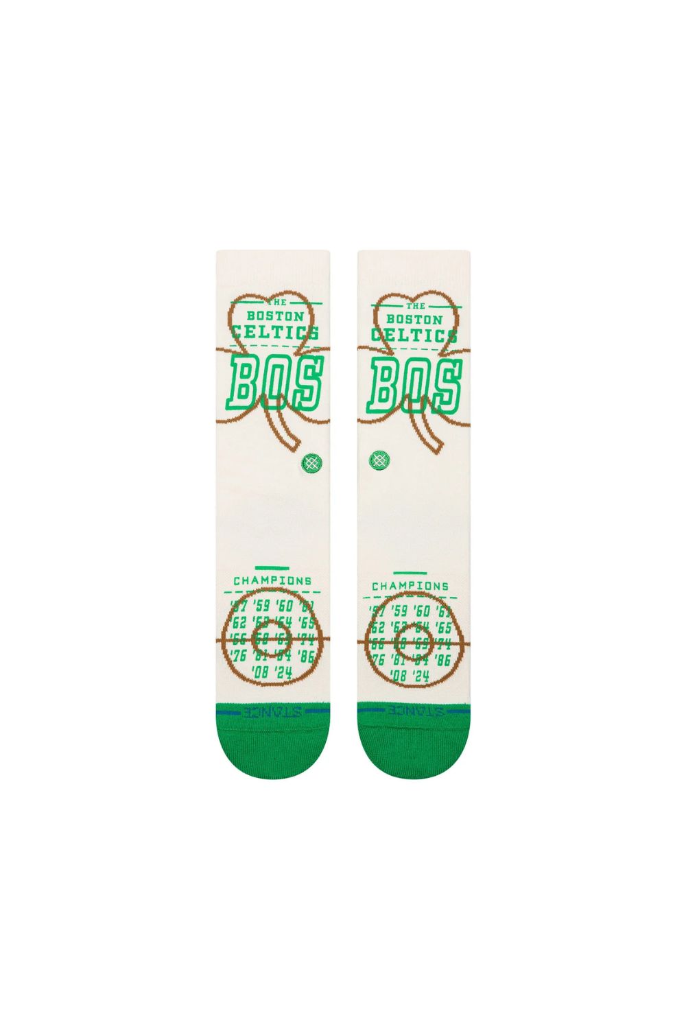 Chaussettes Stance Banner BOS Celtics – Blanc cassé
