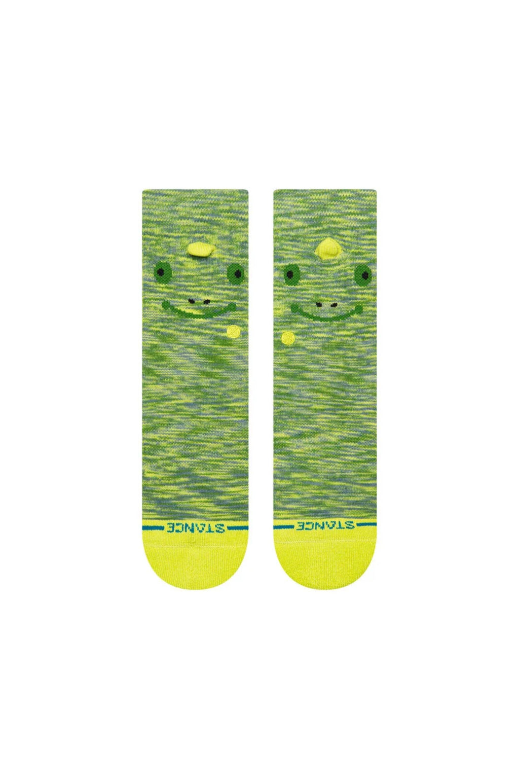 Chaussettes Stance Spikey Crew - Green Enfant