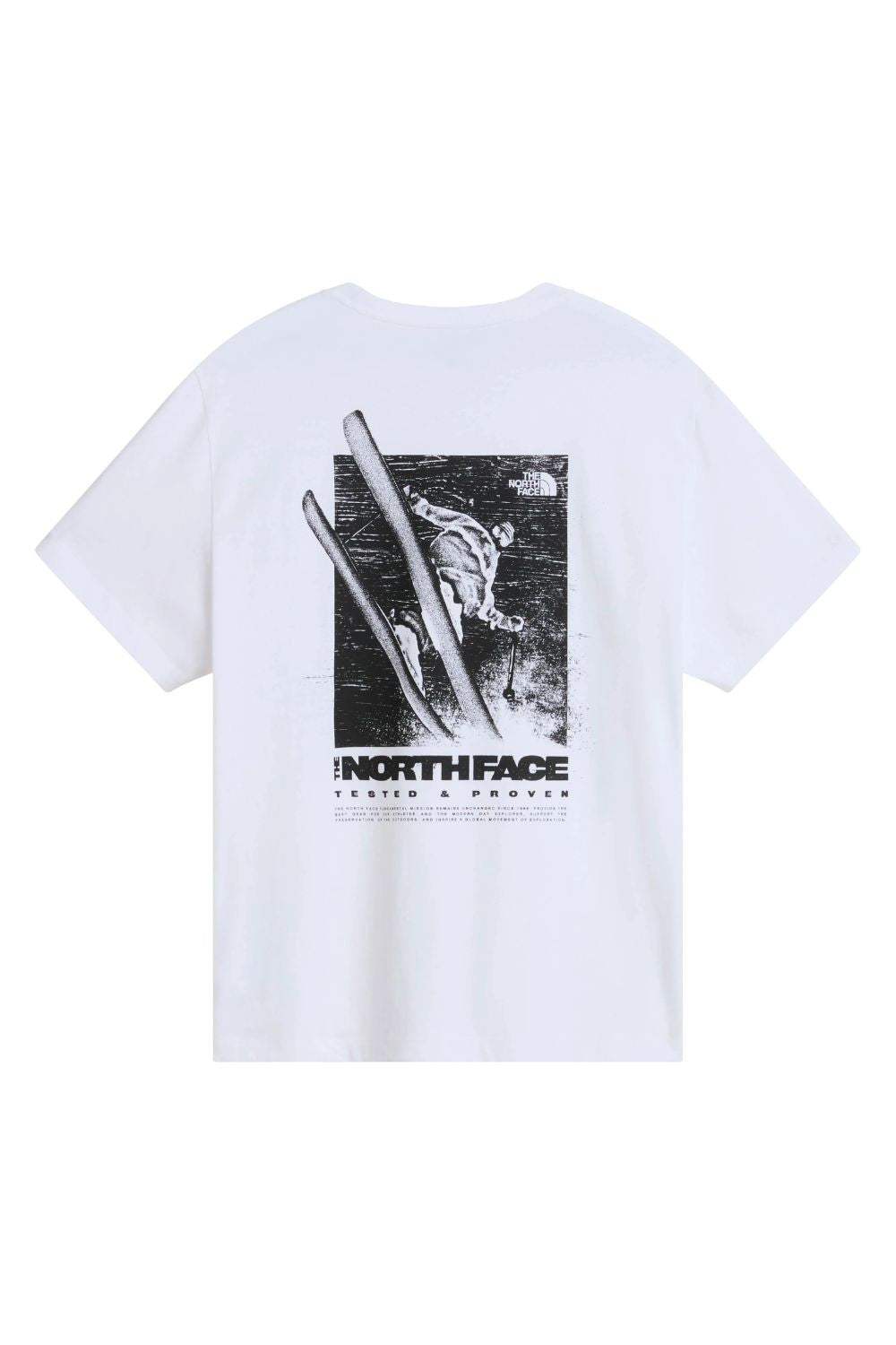 T-shirt unisexe The North Face Tested And Proven - TNF White