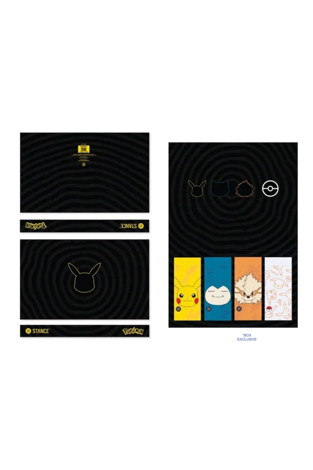 Coffret de 4 paires de chaussettes Stance Pokémon Trainer