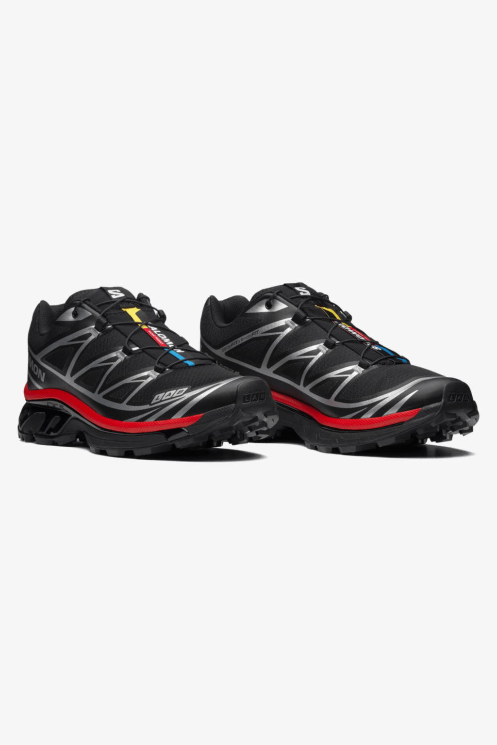 Sneakers Salomon XT-6 - Black/Fiery Red Unisexe