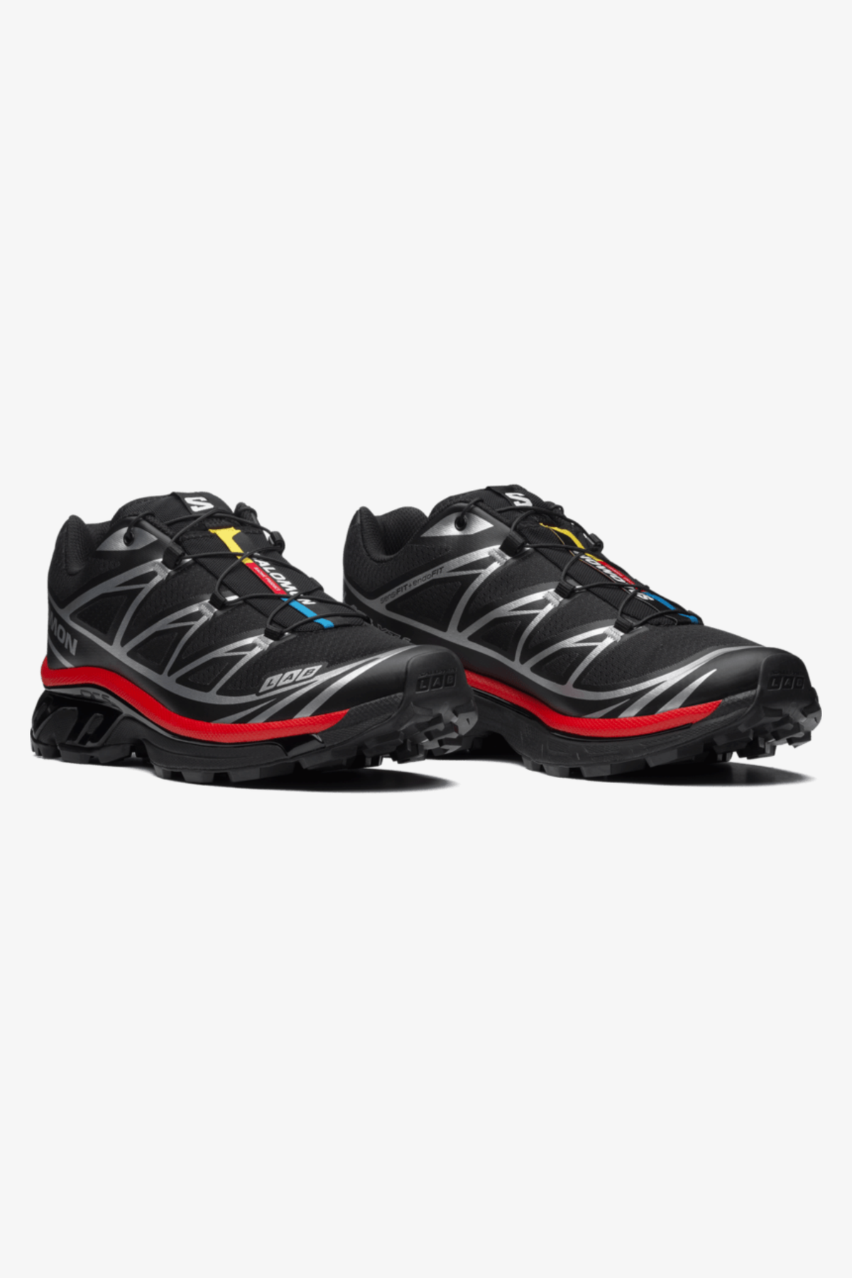 Sneakers Salomon XT-6 - Black/Fiery Red Unisexe
