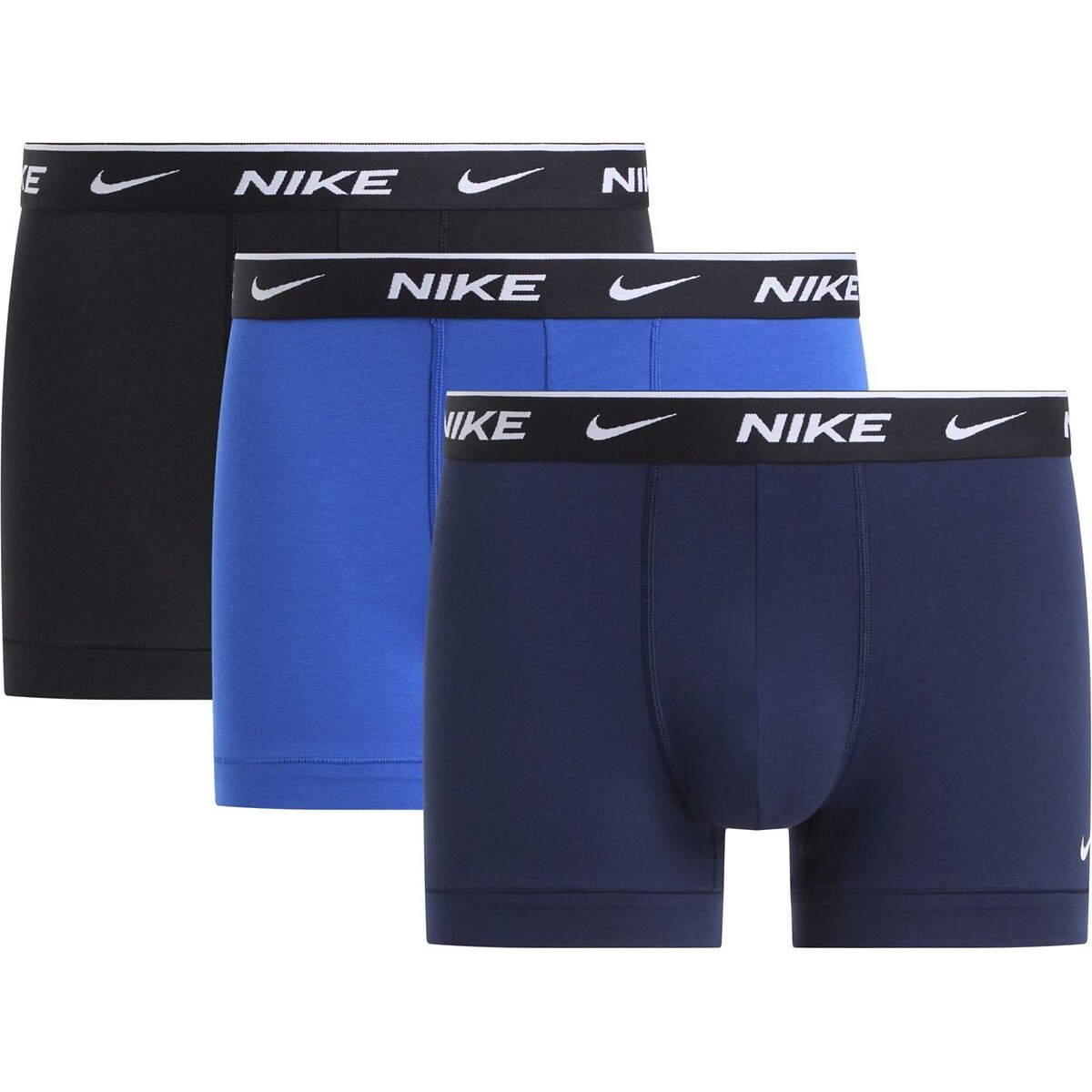 NIKE TRUNK 3PK OBSIDIAN/GAME ROYAL/BLACK