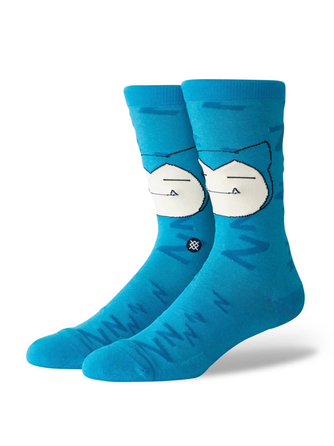 Chaussettes Stance Pokémon Ronflex Snorlax Sleepy Crew – Bleu sarcelle