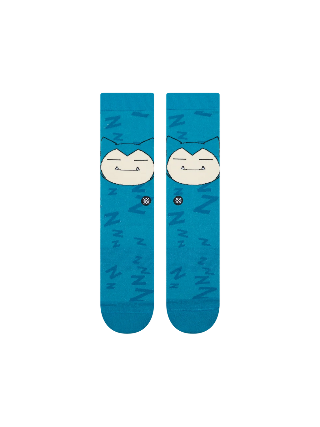 Chaussettes Stance Pokémon Ronflex Snorlax Sleepy Crew – Bleu sarcelle