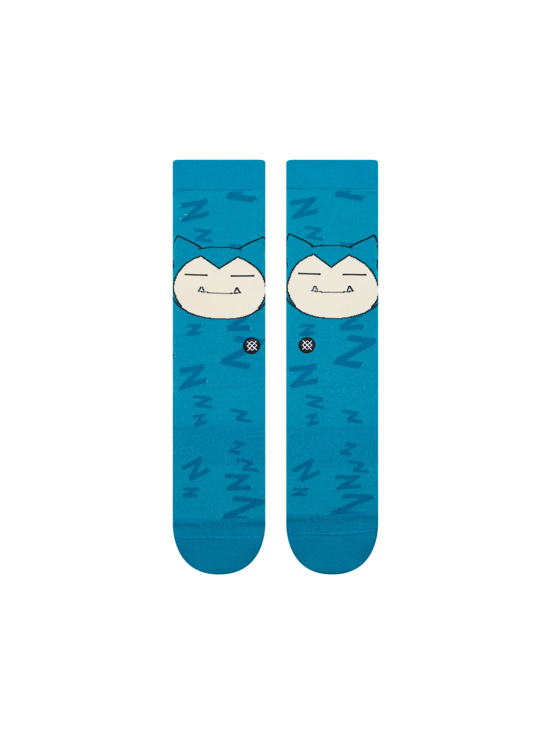 Chaussettes Stance Pokémon Ronflex Snorlax Sleepy Crew – Bleu sarcelle