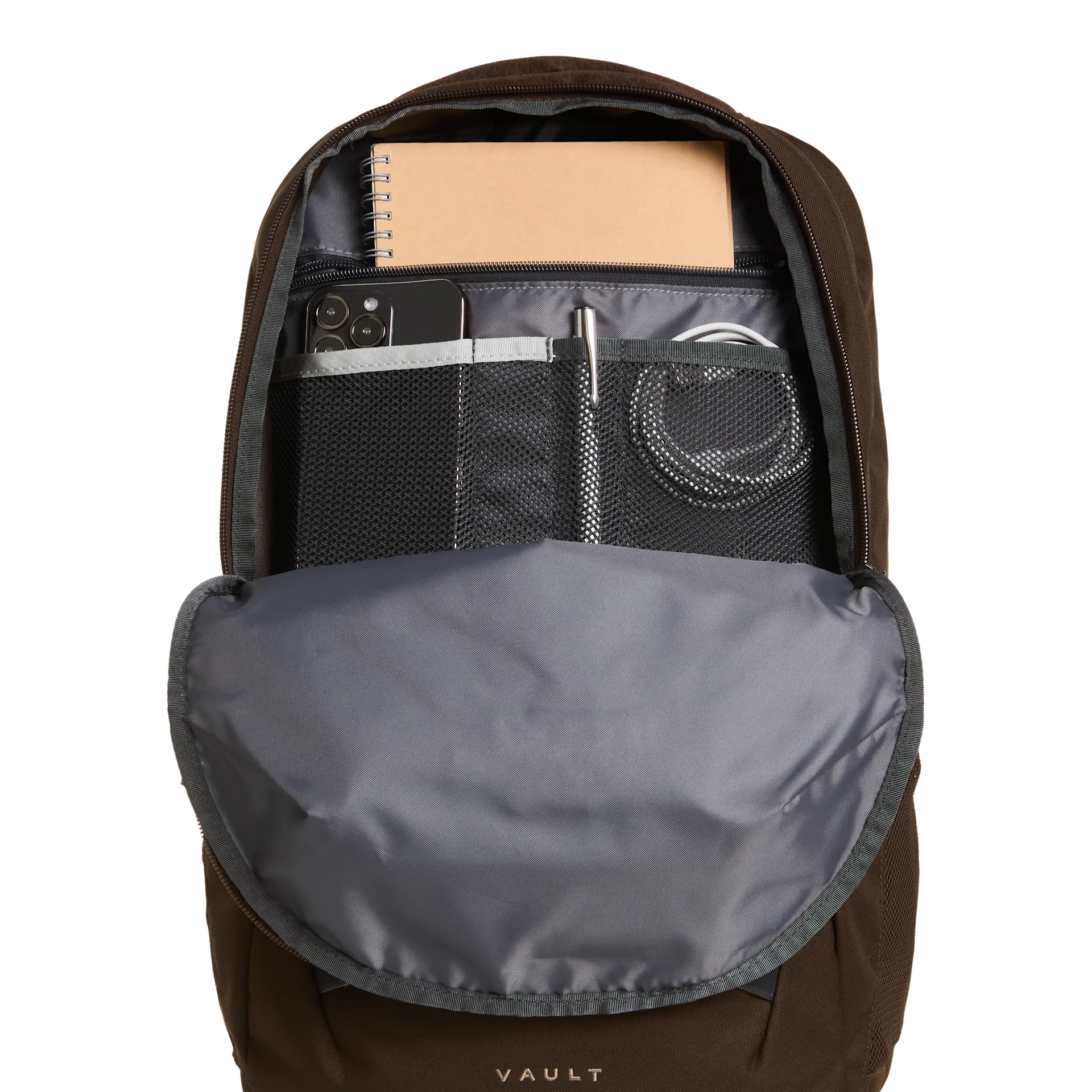 Sac à dos The North Face VAULT BACKPACK DARK CHESTNUT/G