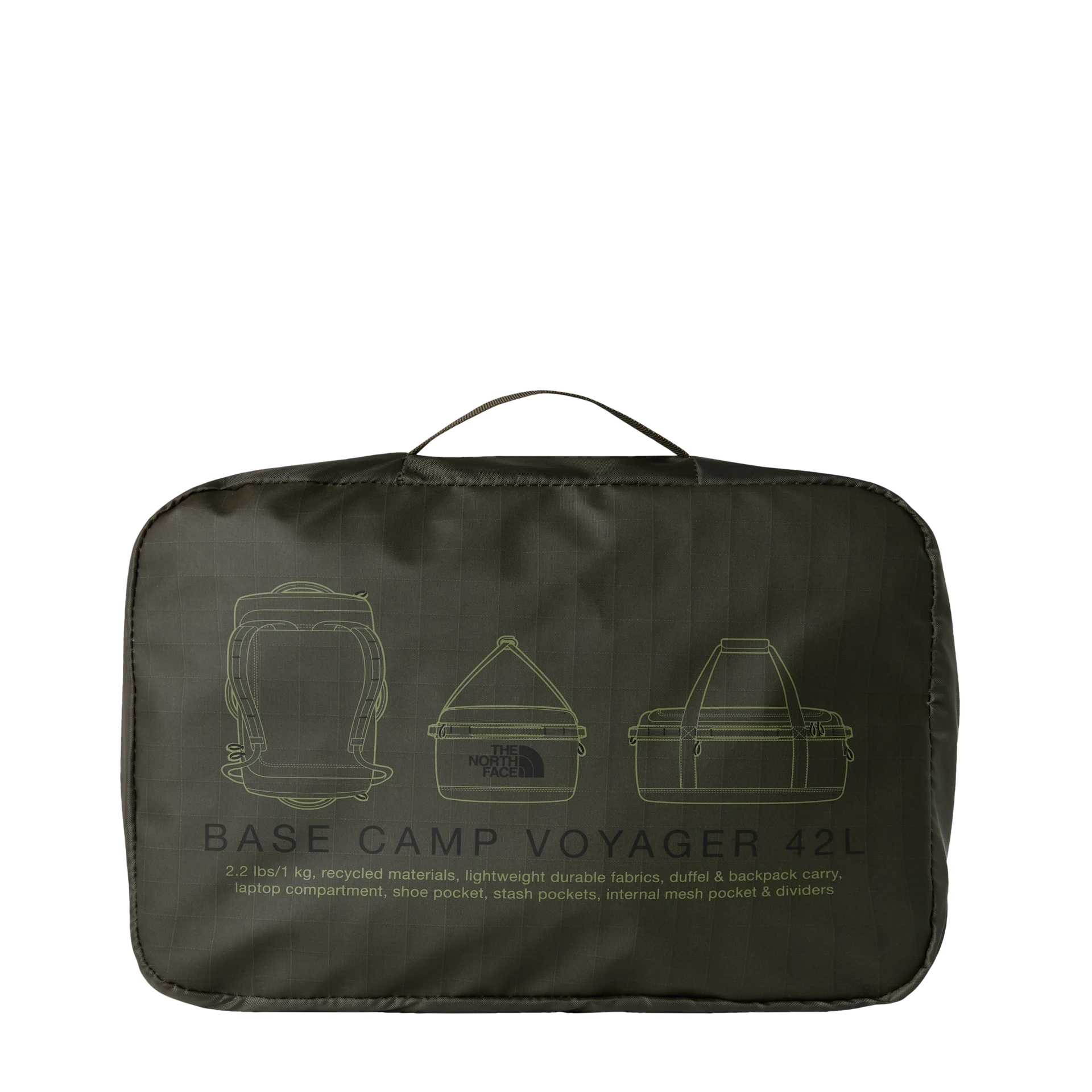 Sac The North Face BCV DUFFEL 42L New Taupe Green