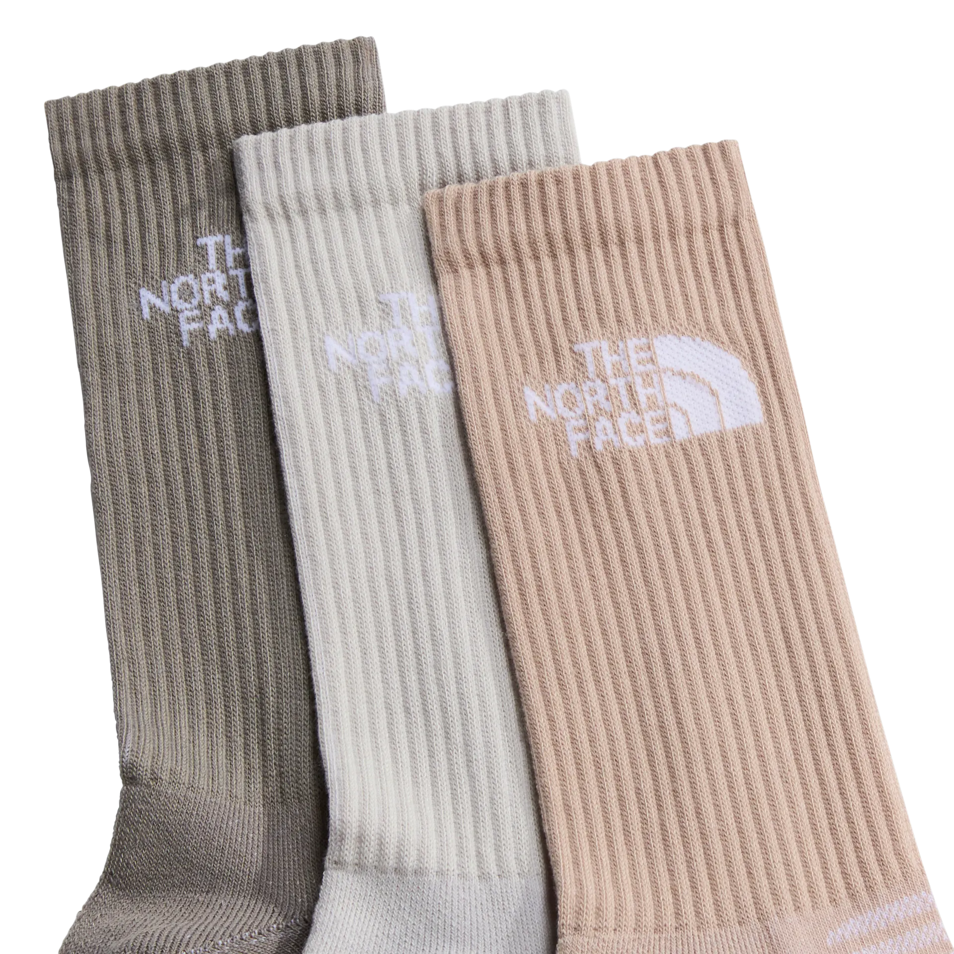 Lot de 3 paires de chaussette The North Face MLSPRT SOCK CSH CREW 3P Stone Slab/Time