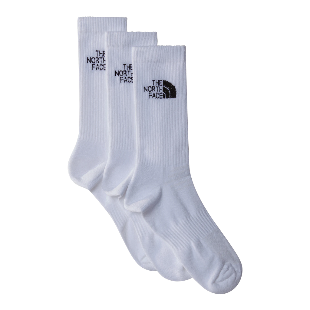 Lot de 3 paires de chaussette The North Face MLSPRT SOCK CSH CREW 3P TNF WHITE