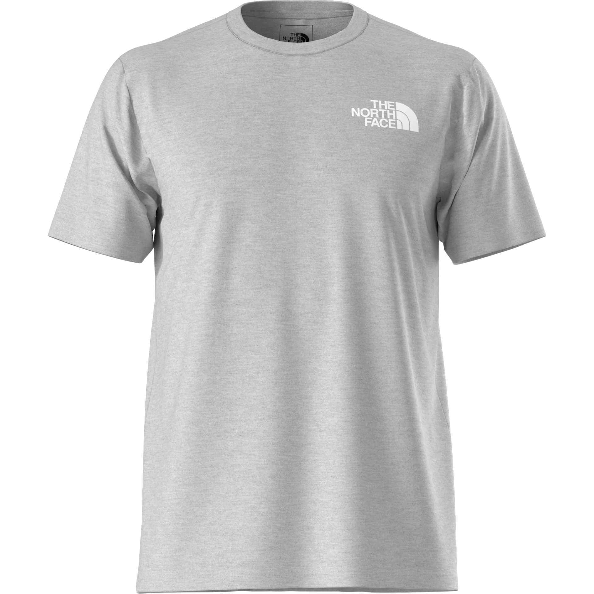 Tee shirt homme The North Face M EVO BOX NSE REG SS T TNF Pale Grey Heather