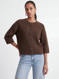 JJXX JXEVI Cardigan Maille Manches Courtes