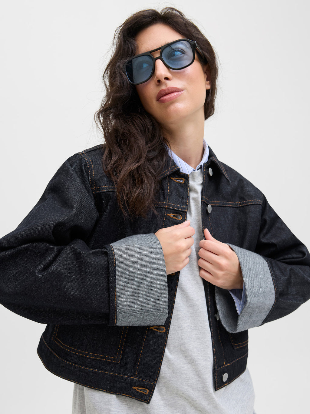 JJXX JXVEGA Veste en Jean Denim