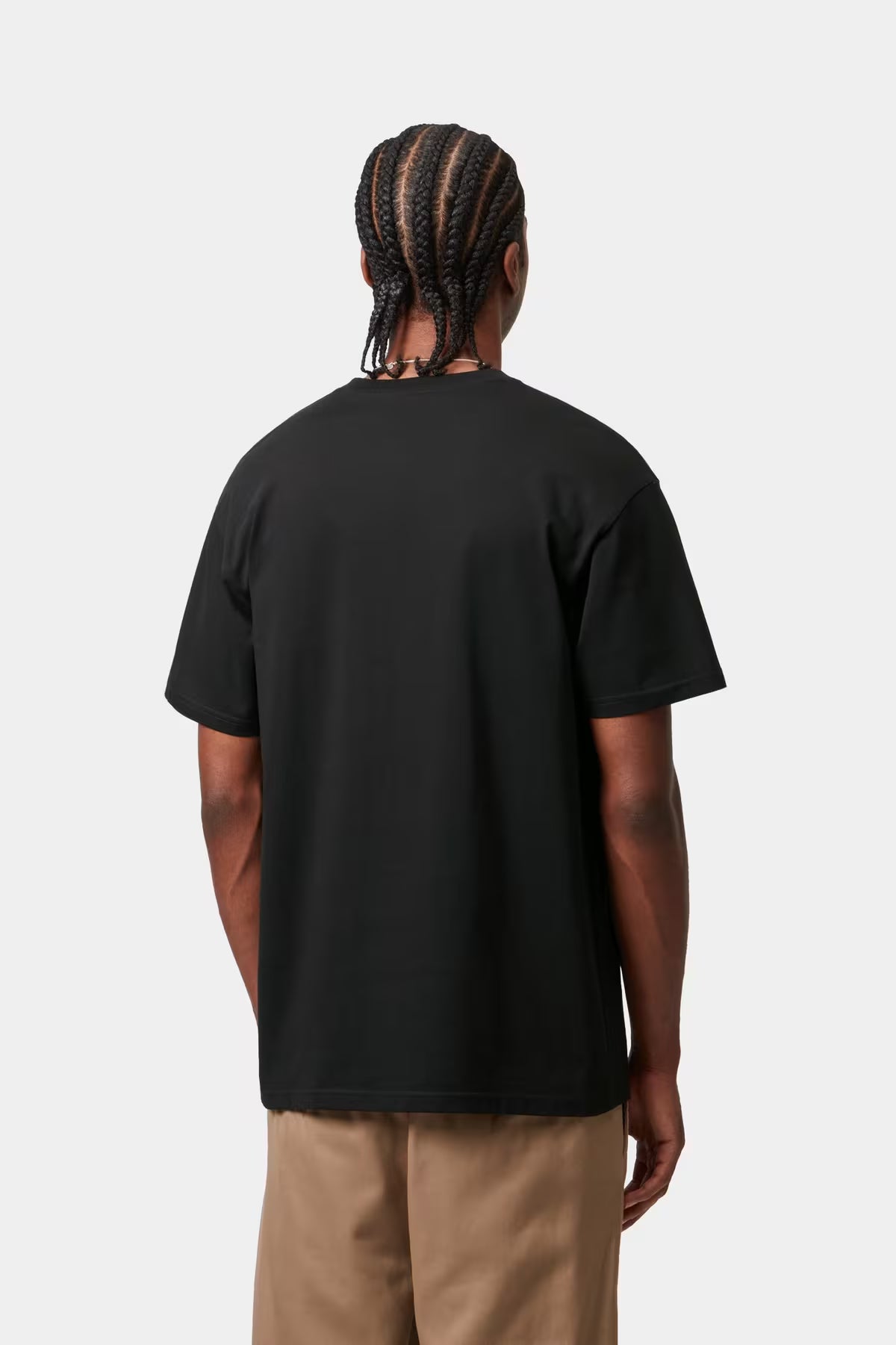 Tee shirt Carhartt S/S CHASE T-SHIRT Black / Gold