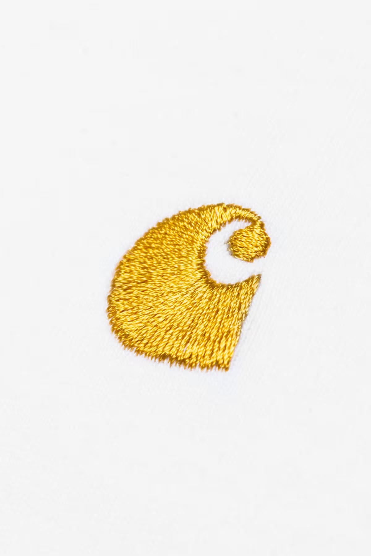 Tee shirt Carhartt S/S CHASE T-SHIRT White / Gold