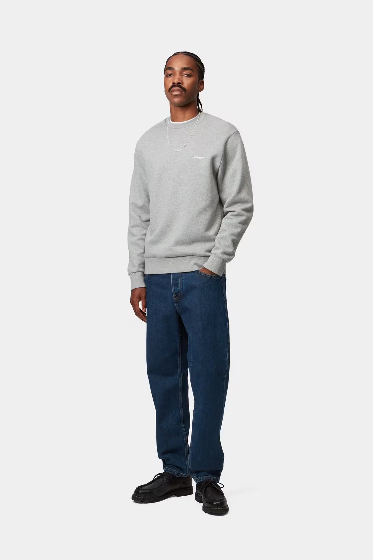 Jean's Carhartt Newel Pant Blue Stone Washed