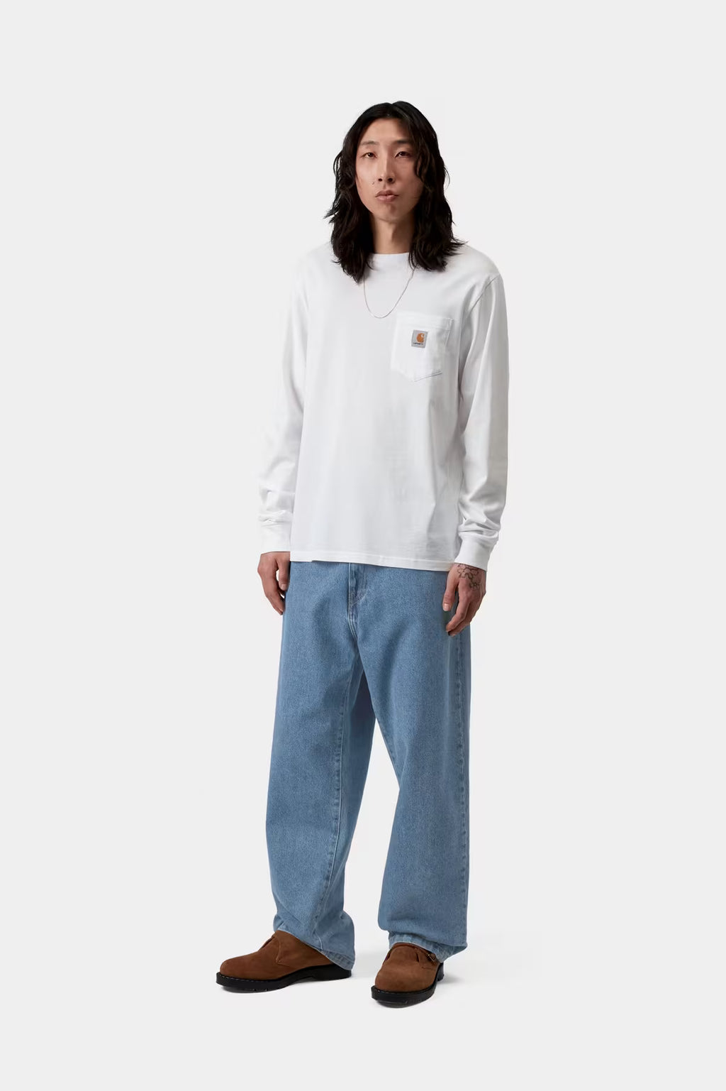 Jean's Carhartt Landon Pant Blue Heavy Stone Wash